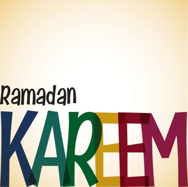 Ramazan Kareem kartı