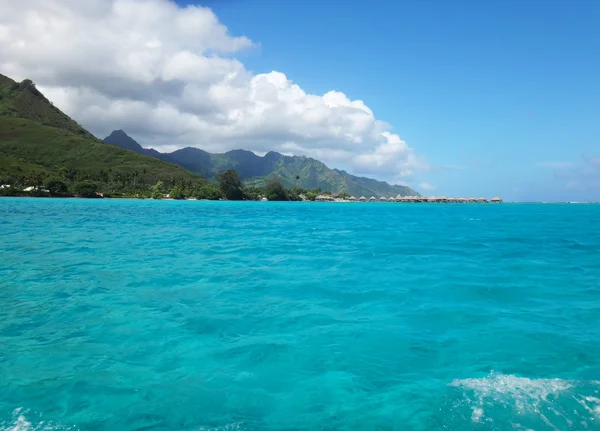 Pohled Moorea Laguny Francouzská Polynésie — Stock fotografie