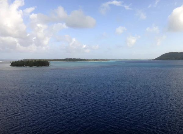 Вид Бора Бора Острова Общество Французская Полинезия — стоковое фото
