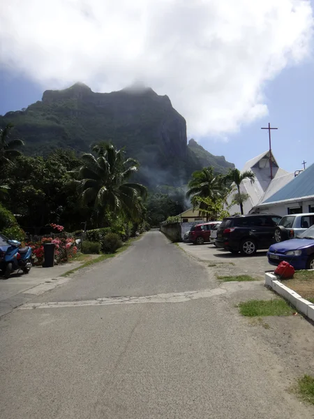 Town Viatape Bora Bora French Polynesia — Stock Photo, Image