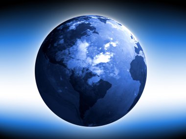 Dünya küresi. Dünya Dünya - Dünya illüstrasyon