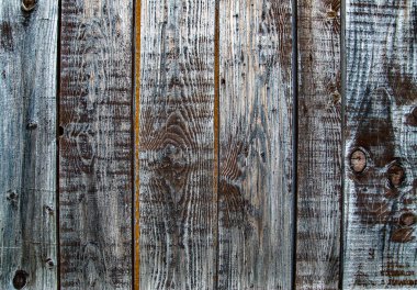 Yaşlanma efektleri olan güzel ahşap tahtalar.