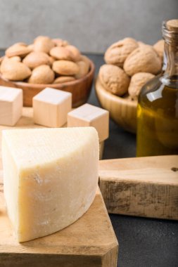 D vitamini açısından zengin farklı gıdalar.