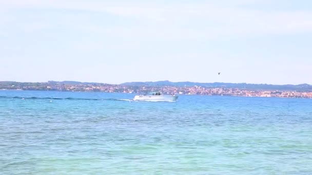 Video de Paisaje de verano del Lago de Garda — Vídeos de Stock
