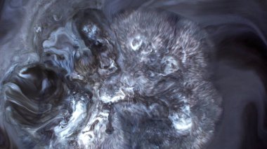 Hareket halindeki sıvı boyaların soyut arkaplanı