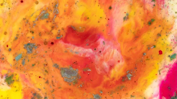 Abstrakter Hintergrund Bewegter Flüssiger Farben Nahaufnahme — Stockfoto