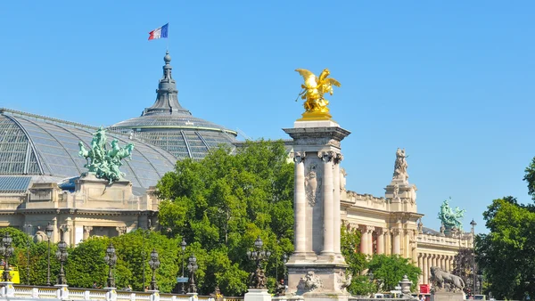 Alexandre III-bron i Paris — Stockfoto