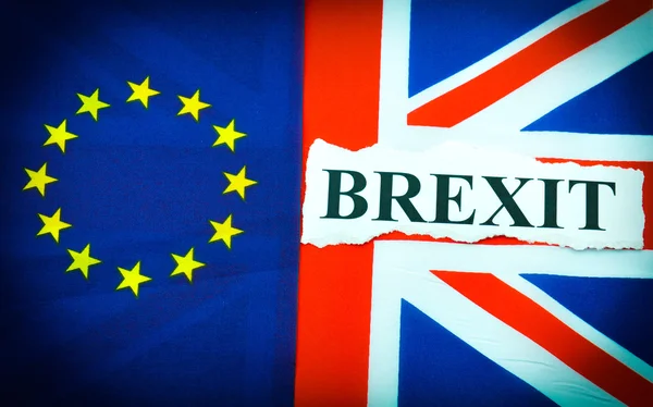 Brexit referendo da UE no Reino Unido — Fotografia de Stock