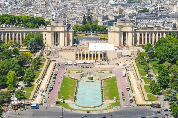 Widok z lotu ptaka, Paryż, Francja — Zdjęcie stockowe