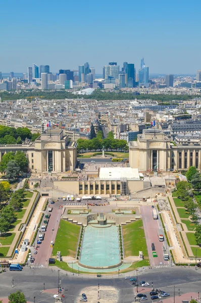 Skyline i paris, Frankrike — Stockfoto