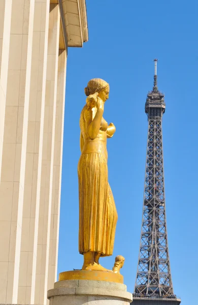 Turnul eiffel din Paris — Fotografie, imagine de stoc