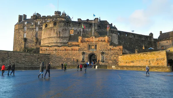 Castillo de Edimburgo, Escocia (Reino Unido) ) — Foto de Stock