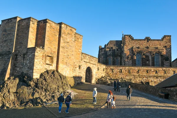 Castillo de Edimburgo, Escocia (Reino Unido) ) — Foto de Stock