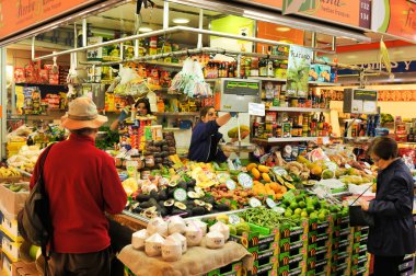 Mercado orta Valencia, İspanya