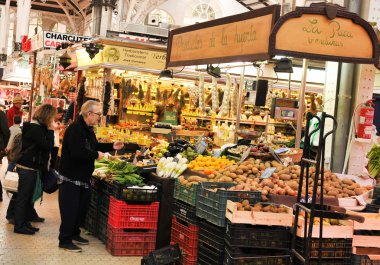 Mercado orta Valencia, İspanya