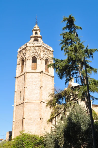 Çan kulesinde Valencia, İspanya — Stok fotoğraf