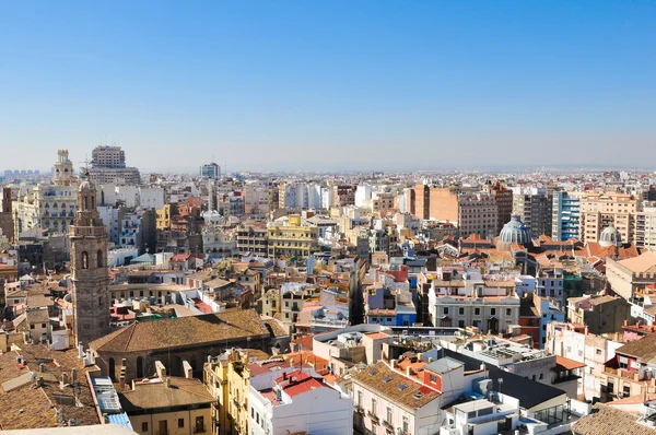 Valencia, İspanya 'nın hava manzarası 
