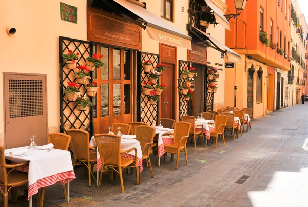在西班牙的传统餐厅 — 图库照片