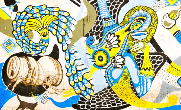 grafiti Valencia, İspanya