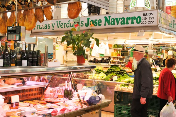 Mercado orta Valencia, İspanya