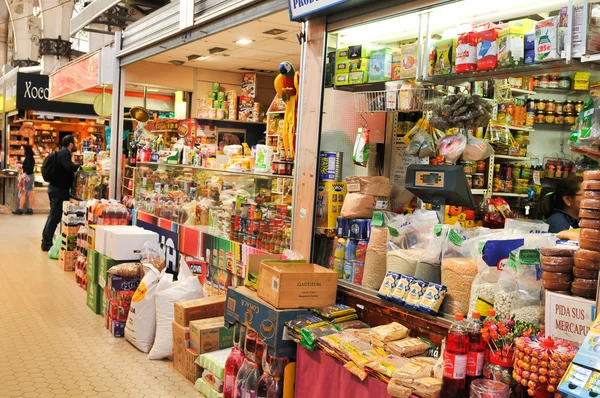 Mercado Central em Valencia, Espanha — Fotografia de Stock