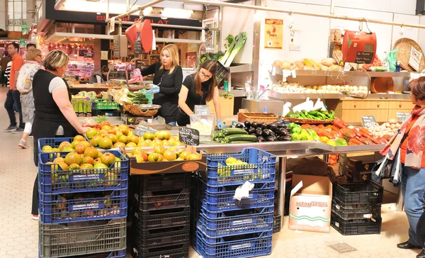 Mercado orta Valencia, İspanya