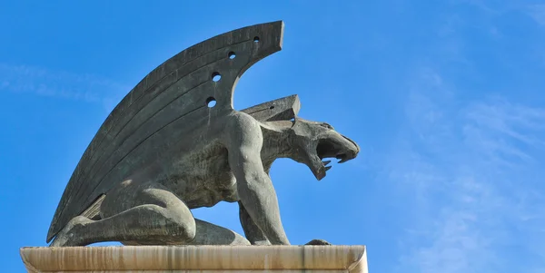 Detalii arhitecturale Gargoyle — Fotografie, imagine de stoc