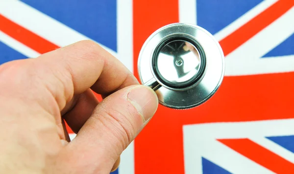 Concepto de bandera británica — Foto de Stock