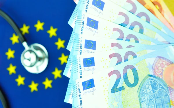 Concepto de zona euro — Foto de Stock