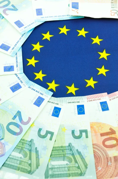 Konzept der Eurozone — Stockfoto