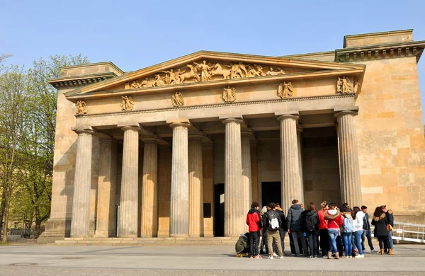 Toeristen in Berlijn — Stockfoto