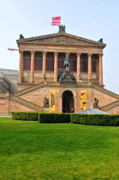 Alte nationalgalerie w Berlinie, Niemcy — Zdjęcie stockowe