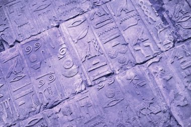 Egyptian hieroglyphs clipart