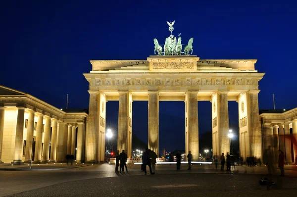 Cancello di Brandeburgo a Berlino, Germania — Foto Stock