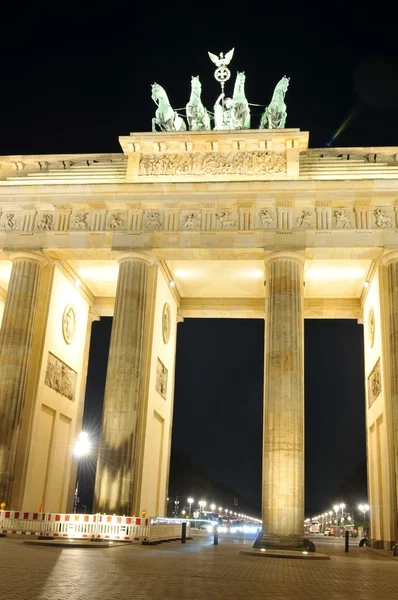 Cancello di Brandeburgo a Berlino, Germania — Foto Stock