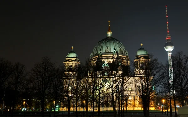 Katedral i Berlin – stockfoto