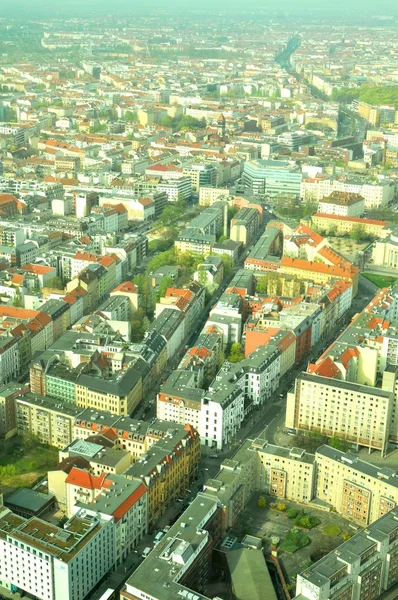 Luchtfoto van Berlijn — Stockfoto