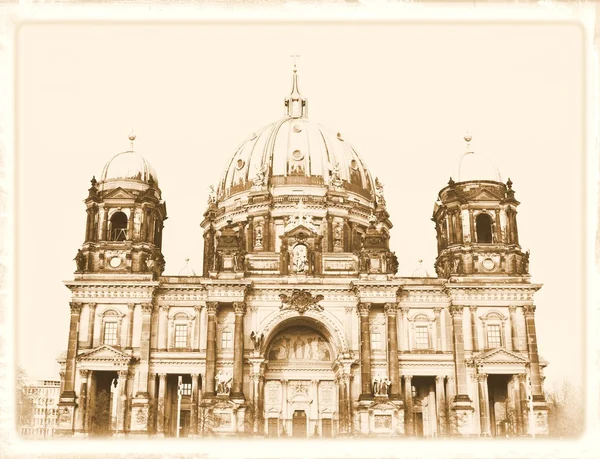 柏林大教堂 — 图库照片