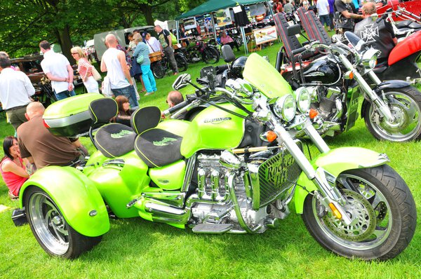 Vintage motorbike