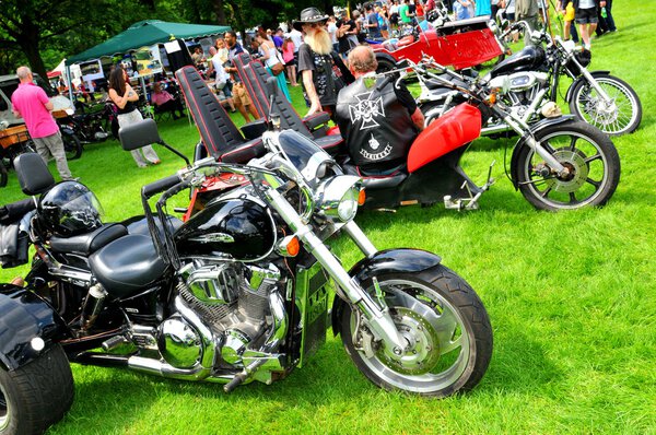 Vintage motorbike