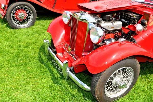 Roter Oldtimer — Stockfoto