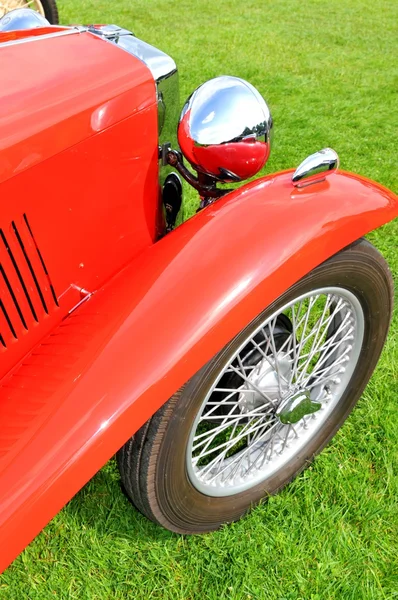 Auto d'epoca primo piano — Foto Stock