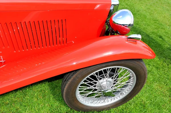 Vintage carro close-up — Fotografia de Stock