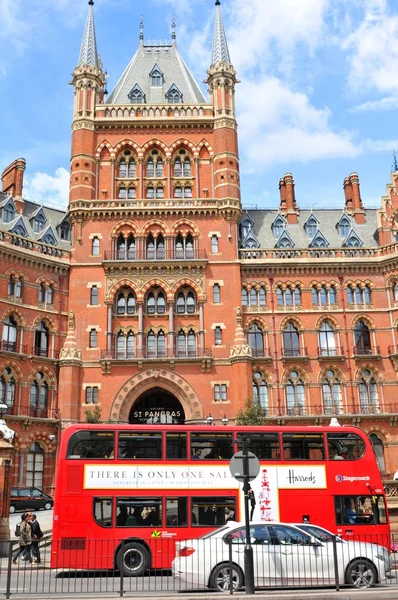 St Pancras w Londynie — Zdjęcie stockowe