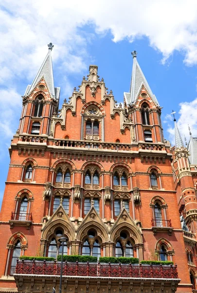 St. Pancras dworca w Londynie — Zdjęcie stockowe