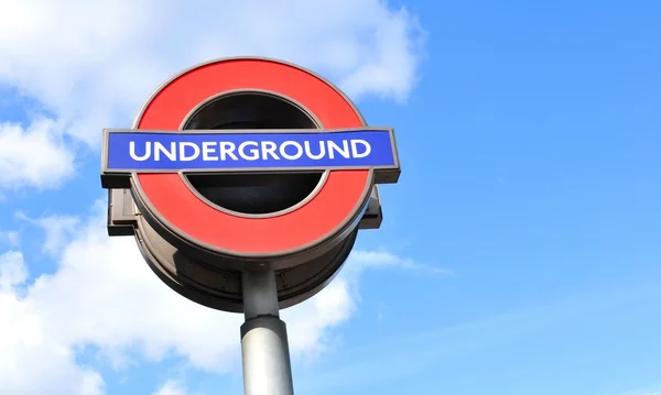Underground sign — Stock Photo, Image