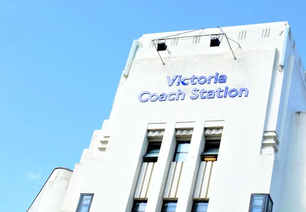 Victoria coach station Stockfoto