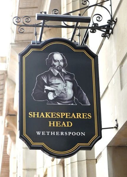 Shakespeare's Head — Stock Photo, Image