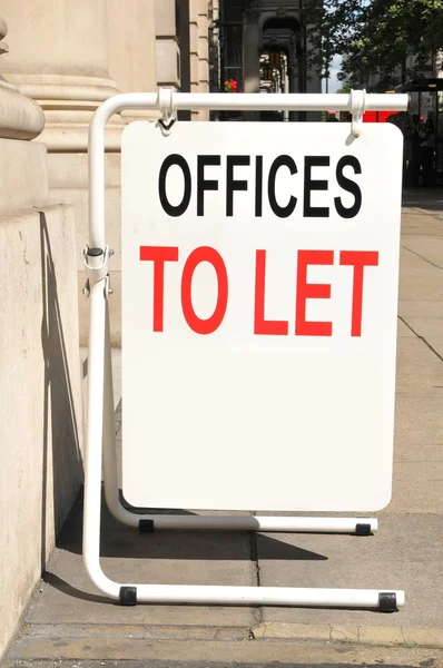 Offices to let — Stock Photo, Image