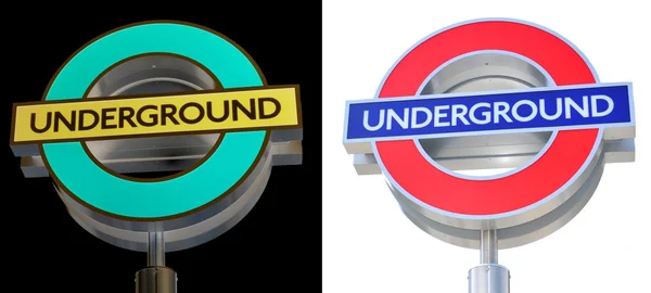 Underground sign — Stock Photo, Image